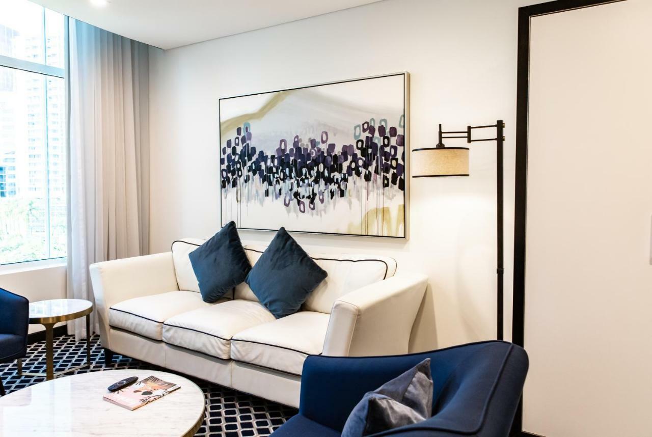 The Inchcolm By Ode Hotels Брисбен Экстерьер фото A living room at the hotel
